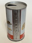 Budweiser Budvar Straight Steel Empty Beer Can  Czechoslovakia  Oi On Lid