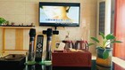 Crystal Microphone Stand Ktv Hotel Nighttime Wireless Microphone Stand