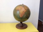 Vintage 1930   s George F Cram Terrestrial World Globe 12   
