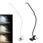 Usb Rechargeable Flexible Clip Led Book Light Eye Care Bed Desk Reading Lamp