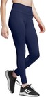 New Women s Adidas Navy Blue  7 8 Length Leggings Size Medium