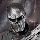 Airsoft Mask Full Face - Scary Skull Halloween Ghost Mask - Tactical Mask Ske   