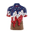  custom Name  Star Spangled Cone Bowling Jersey Men s   Women s Size