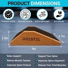 Prestel Non-slip Squat Wedge Block  pair  - Heel Elevated Squat Wedge For Men   