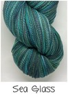 Wool-tone  Sea Glass  100  Wool  Hand-spun  Fingering-weight Yarn  2 Ounce Skein