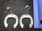 Aluminum Horseshoe Earrings For Horse People  Western Lovers  Farriers And More