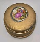 Vintage 1930s Vanity Powder Puff Wind Up Music Box