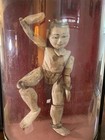 15   antique Burmese Yoke Th   Marionette Puppet Hand-carved Wood Doll C 1900