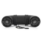 Soundstorm Btb8 Dual 8  700w Atv marine Amplified Tube Speaker With Bluetooth