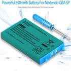 For Gameboy Advance Sp Battery 850mah Nintendo Game Boy Gba Replacement Pack Lot