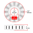 Stator   Gasket For Honda Trx300 Fourtrax 300 1992 1993 1994-2000   12 Pol  