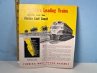 1951 Florida East Coast Railway Time Tables Double Track Route