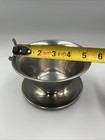 Vintage Stainless Steel 18 8 Gravy Bowl Attached Underplate Denmark 5   