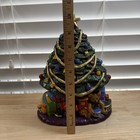 Doorstop Christmas Tree-cast Iron Door Stop Hand Painted Vintage Heavy Decor