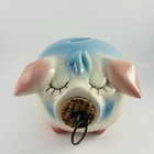 Vintage Corky Pig Piggy Bank Usa 1957