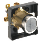 Delta Rough In Multichoice Tub shower W  Water Stops Brass-certified Refurbished