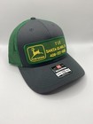 John Deere T I E Santa Clara Trucker Hat  Richardson 112 Snap-back Style   Nwt 