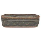 Louis Vuitton Monogram Vintage Tennis Ball Case Eclair Zipper Made In France