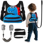 Toddler Safety Harness Leash Backpack With Anti   lost Wrist Link Straps For Kids