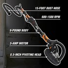 Wen 6369 Variable Speed 5 Amp Drywall Sander With 15  Hose
