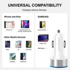 Wholesale Lot 10 Dual Car Charger Double Usb Port For Iphone Samsung Universal