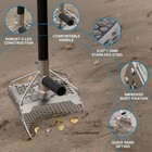 Ckg Sand Scoop For Metal Detecting Heavy Duty Sand Sifter Scoop Stainless Ste   