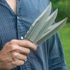 3pc Gil Hibben Professional Tactical Combat Throwing Knife