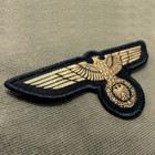 German Eagle Patch Gold Patch