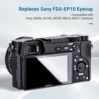 Jjc 2-pack Soft Viewfinder Eyecup Eyepiece Eye Cup For Sony A6300 A6100 A6000 Ne