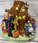 Winnie The Pooh   Friends Halloween Cookie Jar 1999 Vintage Disney  Original Box