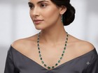 Indian Bollywood Ad Cz Necklace Set For Girls Women Party Wear