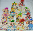 Storyland  doll All Occasion Assorment Cards W  14 Cards   Envelopes Vtg 1940 s