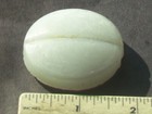 Embossed Inside Pat Apr  10  1900 Milk Glass Fruit Jar Lid