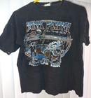 Vintage Pink Floyd In The 80s American Tour Concert Black T-shirt  Men M Cotton