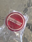 Vintage Duncan World Class Yo-yo Translucent Red Silver Foil Butterfly Toy 1970s