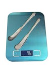Set Of 2 Alvin Sterling Silver    chased Romantique    Butter Spreaders Knives 46g