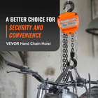 Chain Hoist G80 Block Hoist Ratchet Type 2200lb Capacity 10ft Lifter