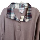 Vintage Carolina Colours Pullover Sweatshirt Tunic Women s 24w Deadstock Nwt
