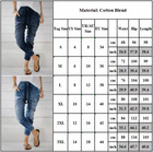 Womens Drawstring Casual Joggers Harem Jeans Pencil Long Trousers Denim Pants