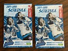 Winnipeg Jets Manitoba Moose 2017-2018 Pocket Schedule Lot  2  Sga Card Nhl Ahl 