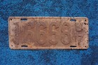 1917 Utah License Plate   16668
