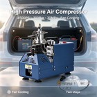 Pcp Air Compressor 30mpa 4500psi High Pressure Airgun Pump Diving Tank