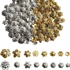About 160pcs Spacer Beads Caps  Bali Style Mixed Tibetan Silver And Antique G   