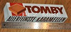 Pez Advertising Tomby Candy Folder With Vending Machine - 1964-65 Era Rare