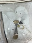 Vintage Nos Tallina s Doll Shoes Dress White Vinyl Doll Baby Style 281 Size 1