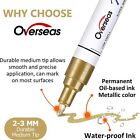 7pc Waterproof Permanent White Paint Marker Pen For Car  Tire Tread Rubber Metal