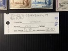 Nigeria   50-52  71-72x4 blocks  79  92x2  96 2026 Scott Catalogue Value  13 70