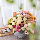 Artificial Hydrangea Flowers 10 Heads Silk Bouquet For Home Wedding Decor