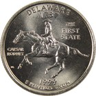1999 P d State Quarter 10 Coin Set Uncirculated