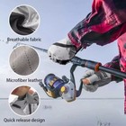 Fishing Half Finger Gloves Non-slip Kayaking Paddling Canoeing Rowing Fingerless